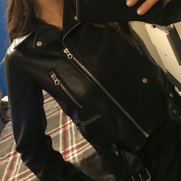 ZARA Leather Jacket - Picture 5 of 5
